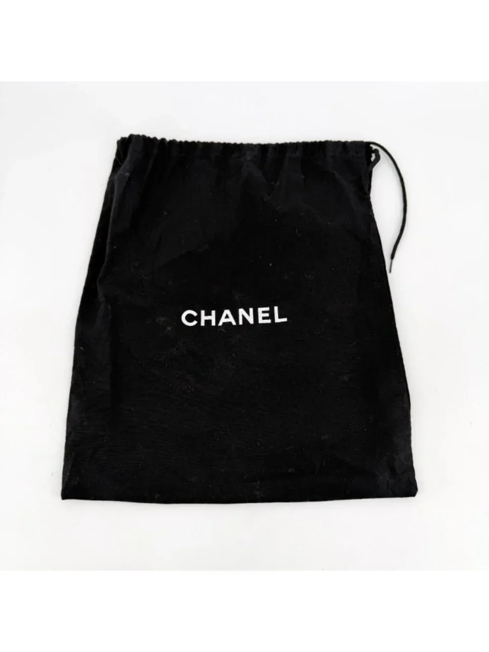 Chanel CC Flat Espadrille Mule Slide Sandals Black Leather Size 38 US 7-7.5 - Picture 2 of 15